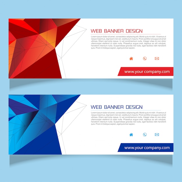 Premium Vector Business Web Banner Design