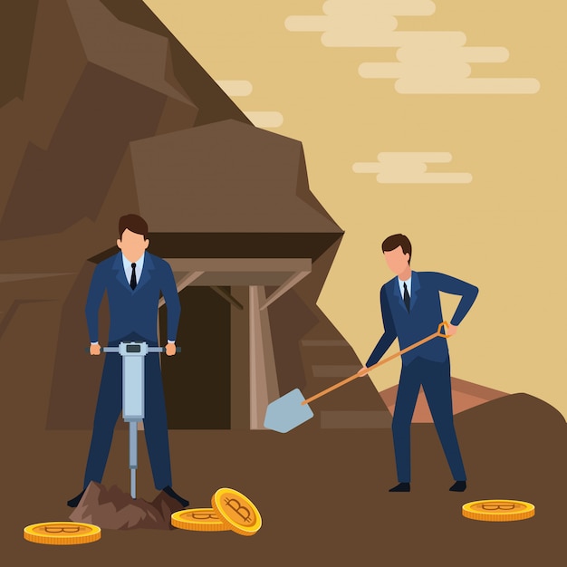 digging for cryptocurrency