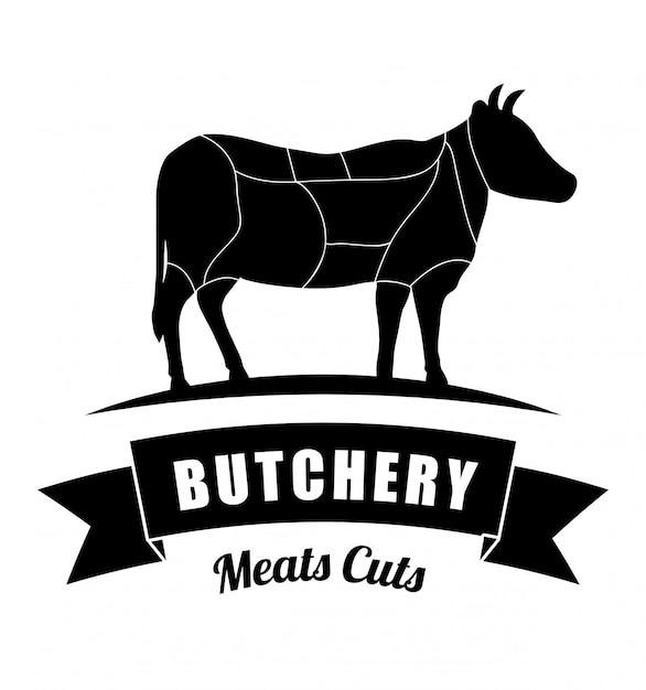 Premium Vector | Butchery Or Butcher Theme