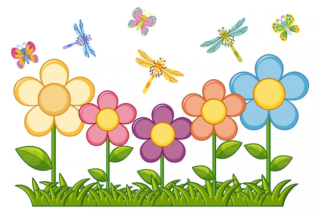 Flower Garden Images Free Vectors Stock Photos Psd