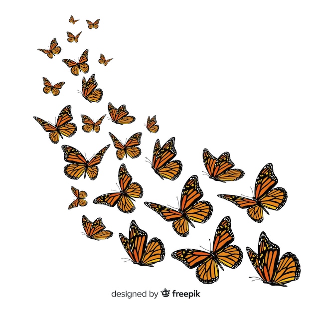 Free Free 109 Butterfly Group Svg SVG PNG EPS DXF File