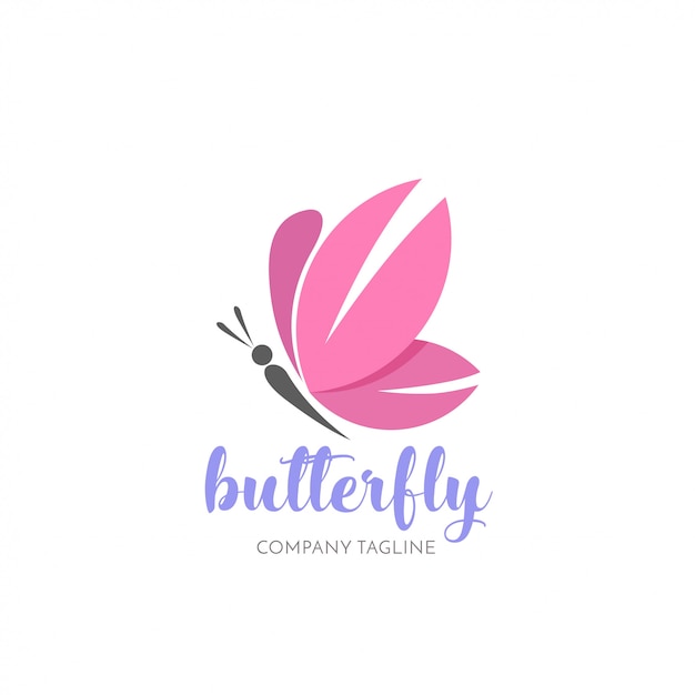 Download Premium Vector | Butterfly logo vector.