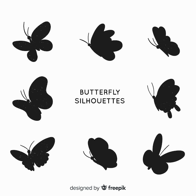 Free Free 135 Flying Silhouette Butterfly Svg SVG PNG EPS DXF File