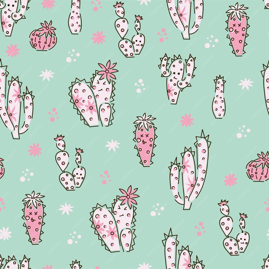 premium-vector-cactus-seamless-pattern-cute-repeating-texture-background-with-desert-plants