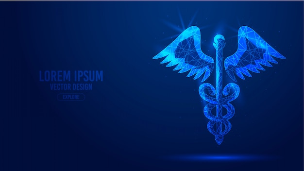 Download Free Caduceus Staff Snake Wings Geometric Lines Low Polygon Triangles Style Wireframe Premium Vector Use our free logo maker to create a logo and build your brand. Put your logo on business cards, promotional products, or your website for brand visibility.