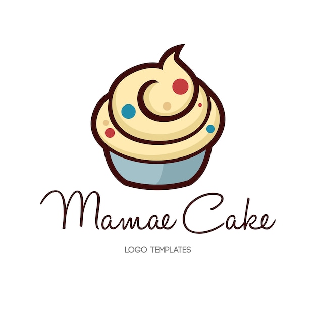 Download Free Cake Logo Template Premium Vector Use our free logo maker to create a logo and build your brand. Put your logo on business cards, promotional products, or your website for brand visibility.
