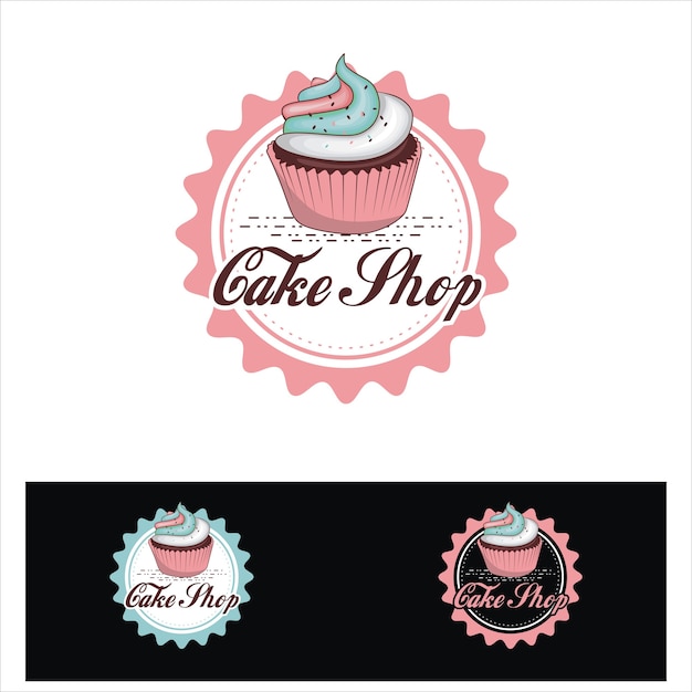 Download Free Cake Shop Premium Vector Use our free logo maker to create a logo and build your brand. Put your logo on business cards, promotional products, or your website for brand visibility.