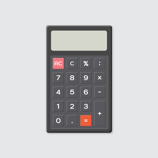 Premium Vector | Calculator