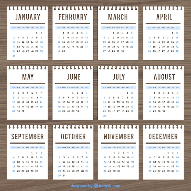 free-vector-calendar-template-in-notebook-style