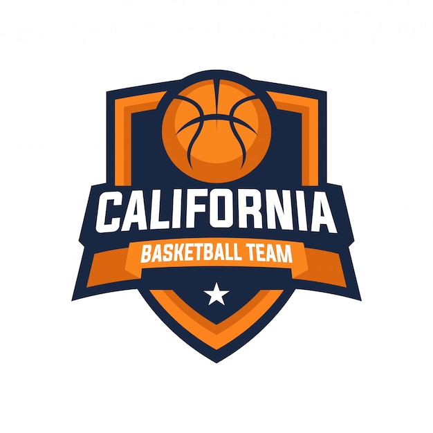 Download Free California Basketball Team Logo Badge Premium Vector Use our free logo maker to create a logo and build your brand. Put your logo on business cards, promotional products, or your website for brand visibility.