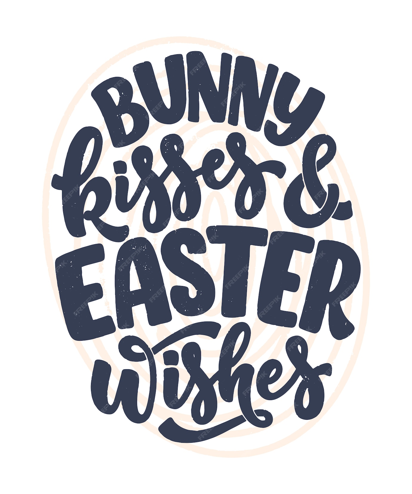 Premium Vector | Calligraphy lettering slogan about easter for flyer ...