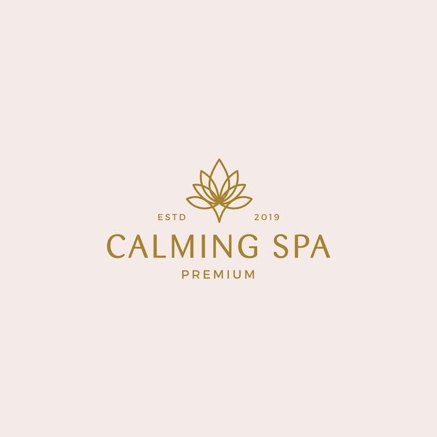 Download Free Calming Spa Logo Template Premium Vector Use our free logo maker to create a logo and build your brand. Put your logo on business cards, promotional products, or your website for brand visibility.
