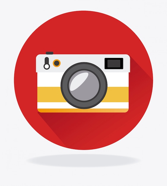 Download Free Camera Design Over White Background Vector Illustration Premium Use our free logo maker to create a logo and build your brand. Put your logo on business cards, promotional products, or your website for brand visibility.