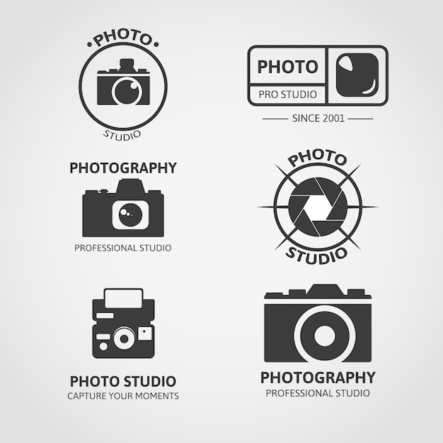 Download Free Download This Free Vector Camera Logo Collection Use our free logo maker to create a logo and build your brand. Put your logo on business cards, promotional products, or your website for brand visibility.