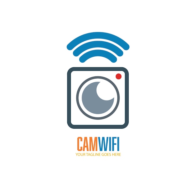 Download Free Camera Wifi Logo Premium Vector Use our free logo maker to create a logo and build your brand. Put your logo on business cards, promotional products, or your website for brand visibility.