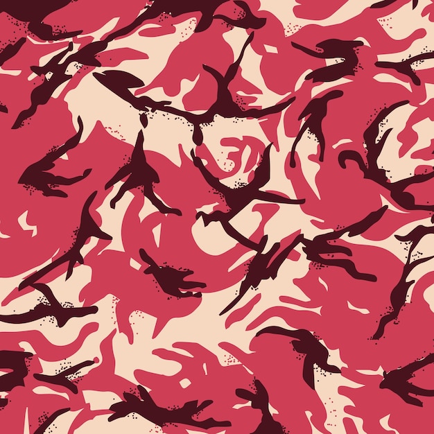 Premium Vector Camouflage pattern pink