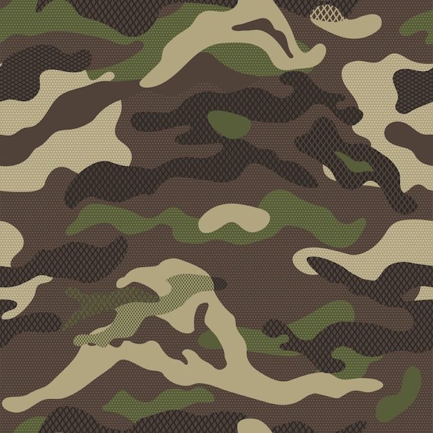 Premium Vector Camouflage pattern