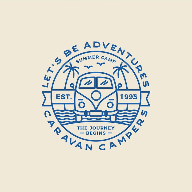 Premium Vector Camping Outdoor And Adventure Logos Badges Labels Emblems Marks And Design Elements Graphic Art