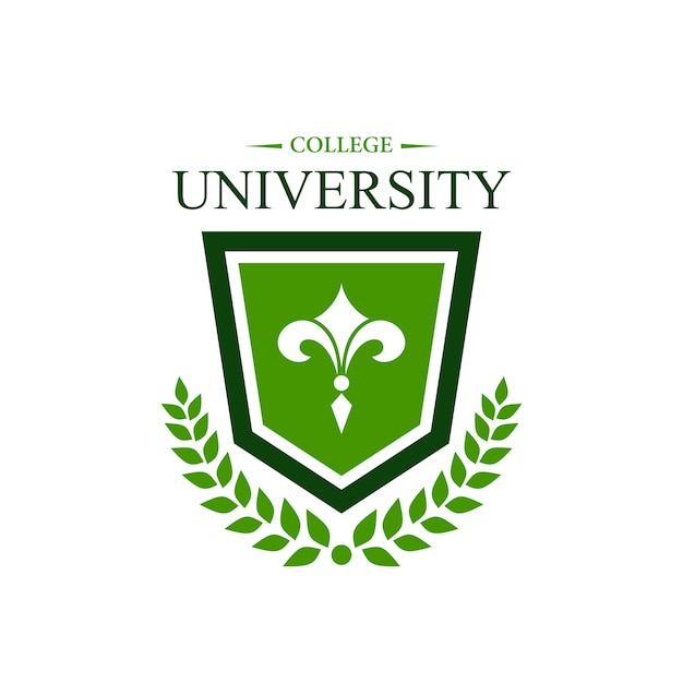 Campus, collage, and university education logo design template ...