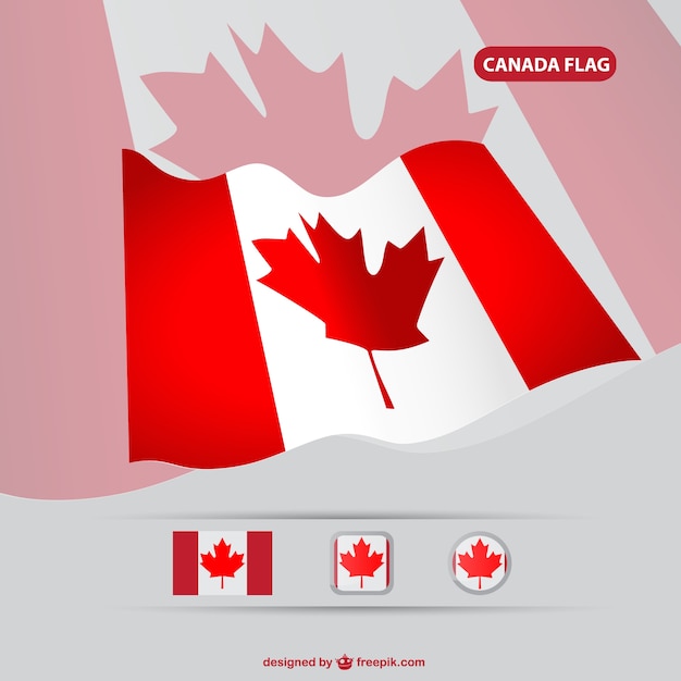 Download Canada flag | Free Vector