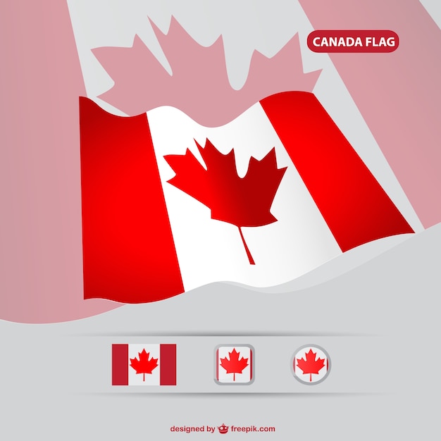 Download Canada flag Vector | Free Download