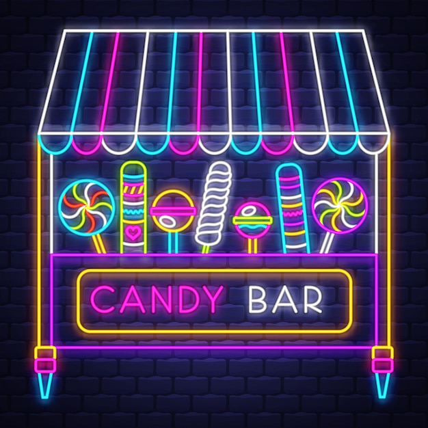 premium-vector-candy-bar-neon-sign-vector-candy-bar-neon-sign-on-brick-wall-background