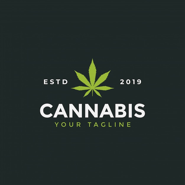 Download Free Cannabis Leaf Logo Design Template Illustration Premium Vector Use our free logo maker to create a logo and build your brand. Put your logo on business cards, promotional products, or your website for brand visibility.