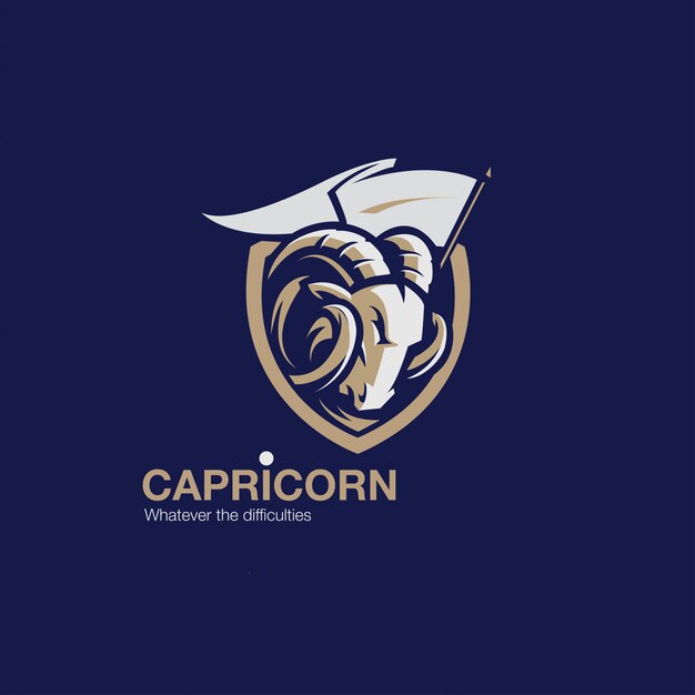 Download Free Capricorn Premium Vector Use our free logo maker to create a logo and build your brand. Put your logo on business cards, promotional products, or your website for brand visibility.