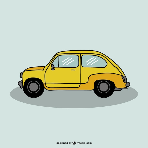 Car drawing vector design Vector | Free Download