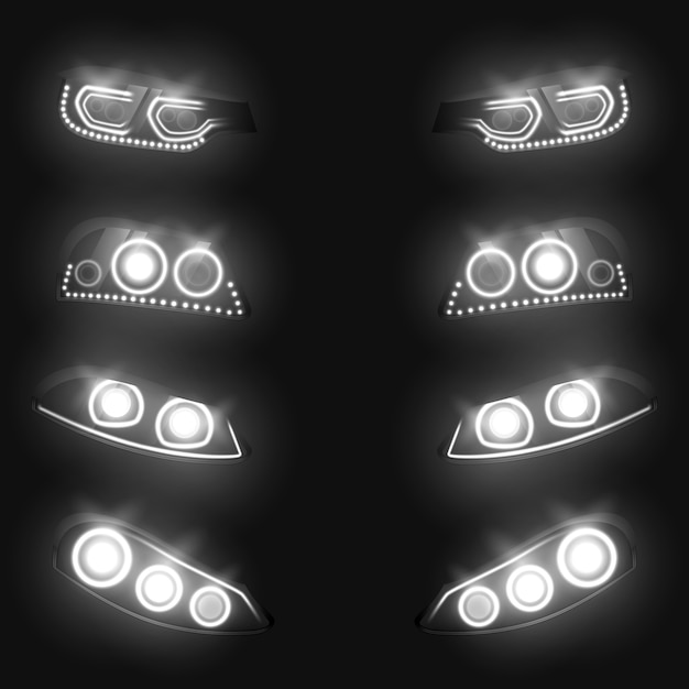 car front headlights