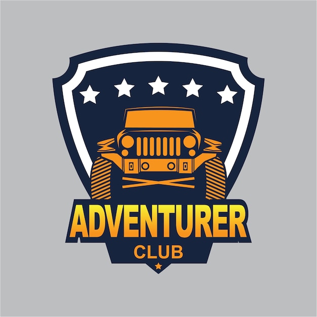 Premium Vector | Car logo illustration, adventurer logo