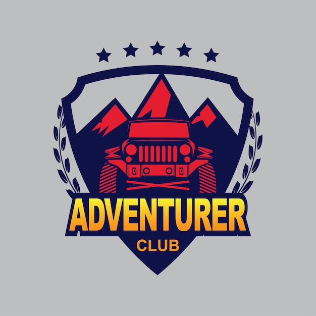 Premium Vector | Car logo illustration, adventurer logo