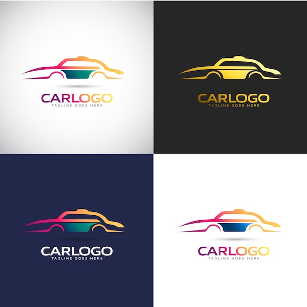 Download Free Car Logo Template For Your Company Brand Premium Vector Use our free logo maker to create a logo and build your brand. Put your logo on business cards, promotional products, or your website for brand visibility.