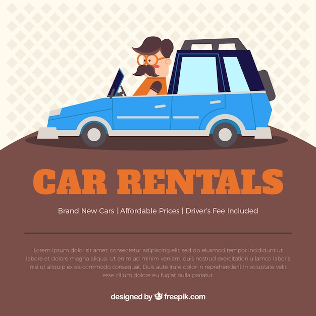 Car rentals Vector | Premium Download