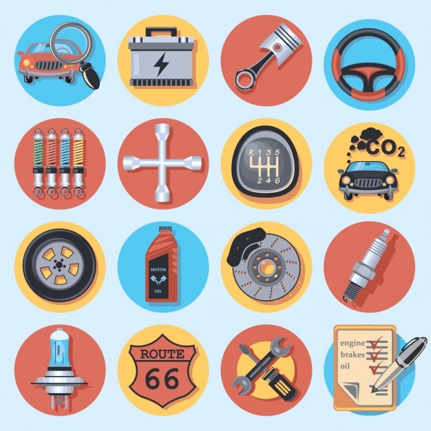 Download Free Car Repair Icon Collection Free Vector Use our free logo maker to create a logo and build your brand. Put your logo on business cards, promotional products, or your website for brand visibility.