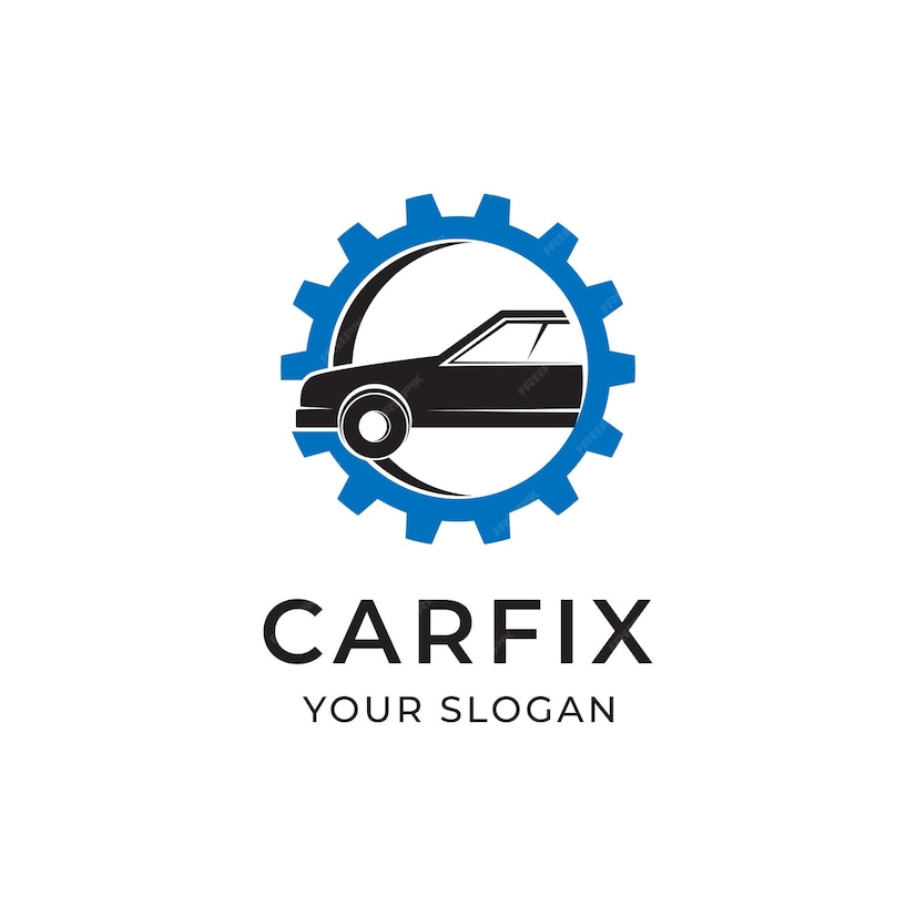 Premium Vector | Car repair logo design template vector isolated ...