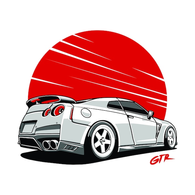 evolution of gtr nissan owners vector lines