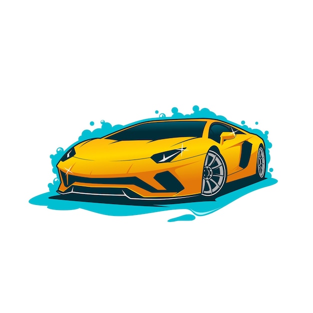 Download Free Car Wash Illustration Premium Vector Use our free logo maker to create a logo and build your brand. Put your logo on business cards, promotional products, or your website for brand visibility.