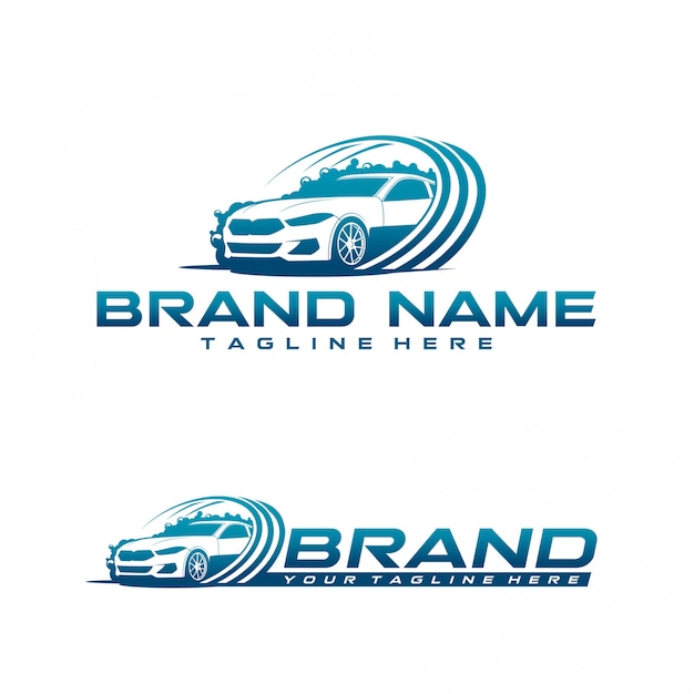 Download Free Car Wash Logo Premium Vector Use our free logo maker to create a logo and build your brand. Put your logo on business cards, promotional products, or your website for brand visibility.