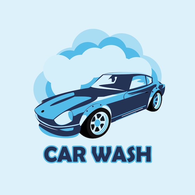 Download Free Car Wash Logo Premium Vector Use our free logo maker to create a logo and build your brand. Put your logo on business cards, promotional products, or your website for brand visibility.