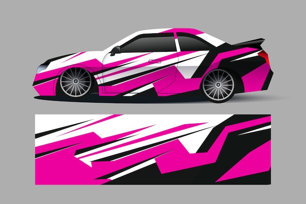 Download Free Vector | Car wrap design