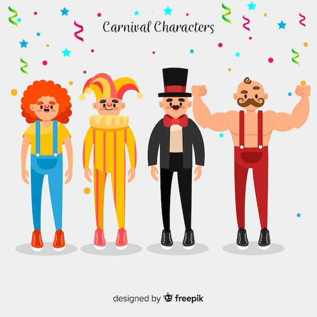 Nu carnival characters