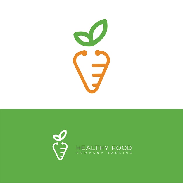Download Free Carrot Stethoscope Healthy Food Icon Logo Template Premium Vector Use our free logo maker to create a logo and build your brand. Put your logo on business cards, promotional products, or your website for brand visibility.