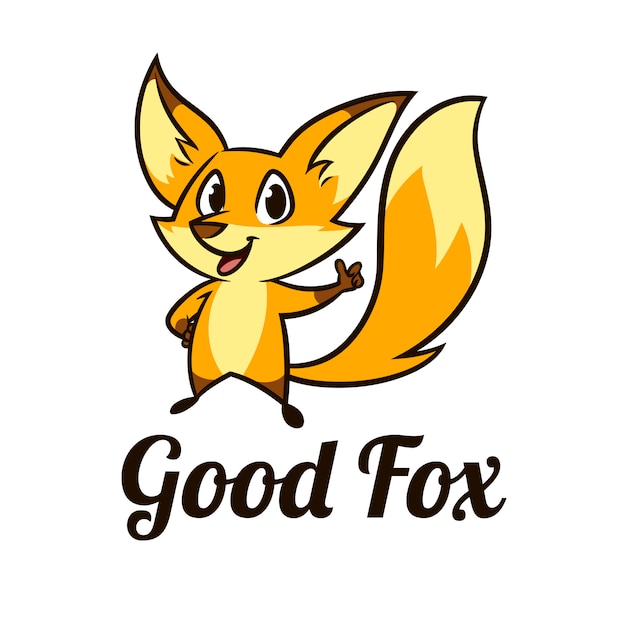 Download Free Cartoon Adorable And Cute Fox Character Mascot Logo Premium Vector Use our free logo maker to create a logo and build your brand. Put your logo on business cards, promotional products, or your website for brand visibility.