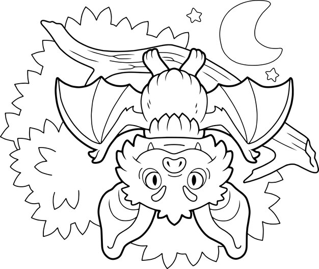 Premium Vector | Cartoon bat illustration