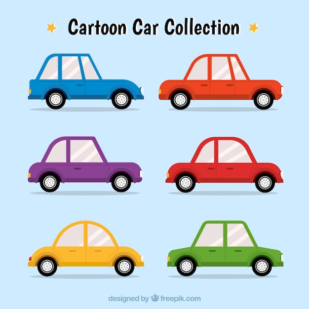 Cartoon car pack