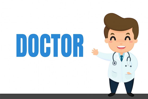 premium-vector-cartoon-career-doctor-cartoon-in-uniform-visiting