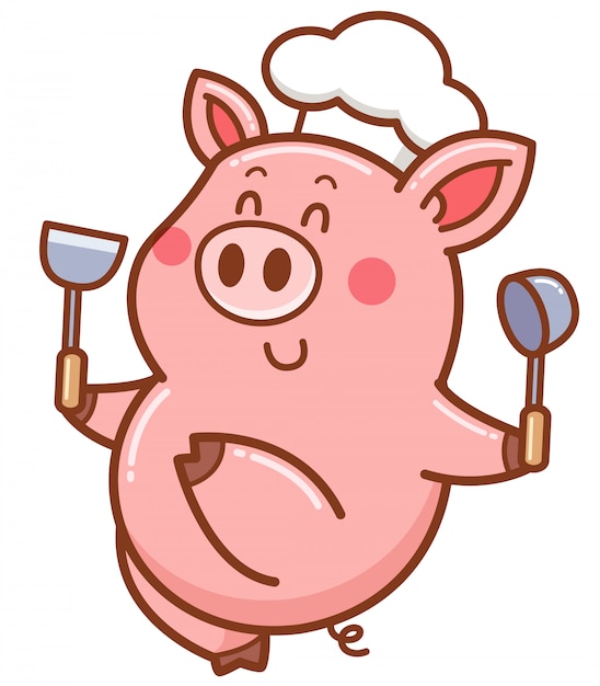 Download Logo Vector Chef Cartoon PSD - Free PSD Mockup Templates