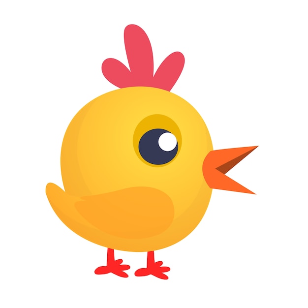 Premium Vector | Cartoon chicken