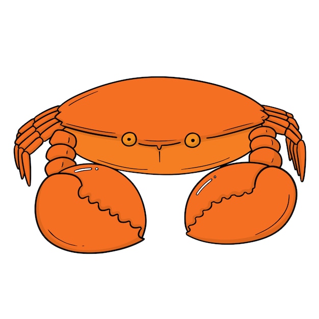 Cartoon crab Vector | Premium Download